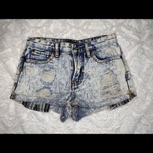 Forever 21 Distressed Jean shorts
